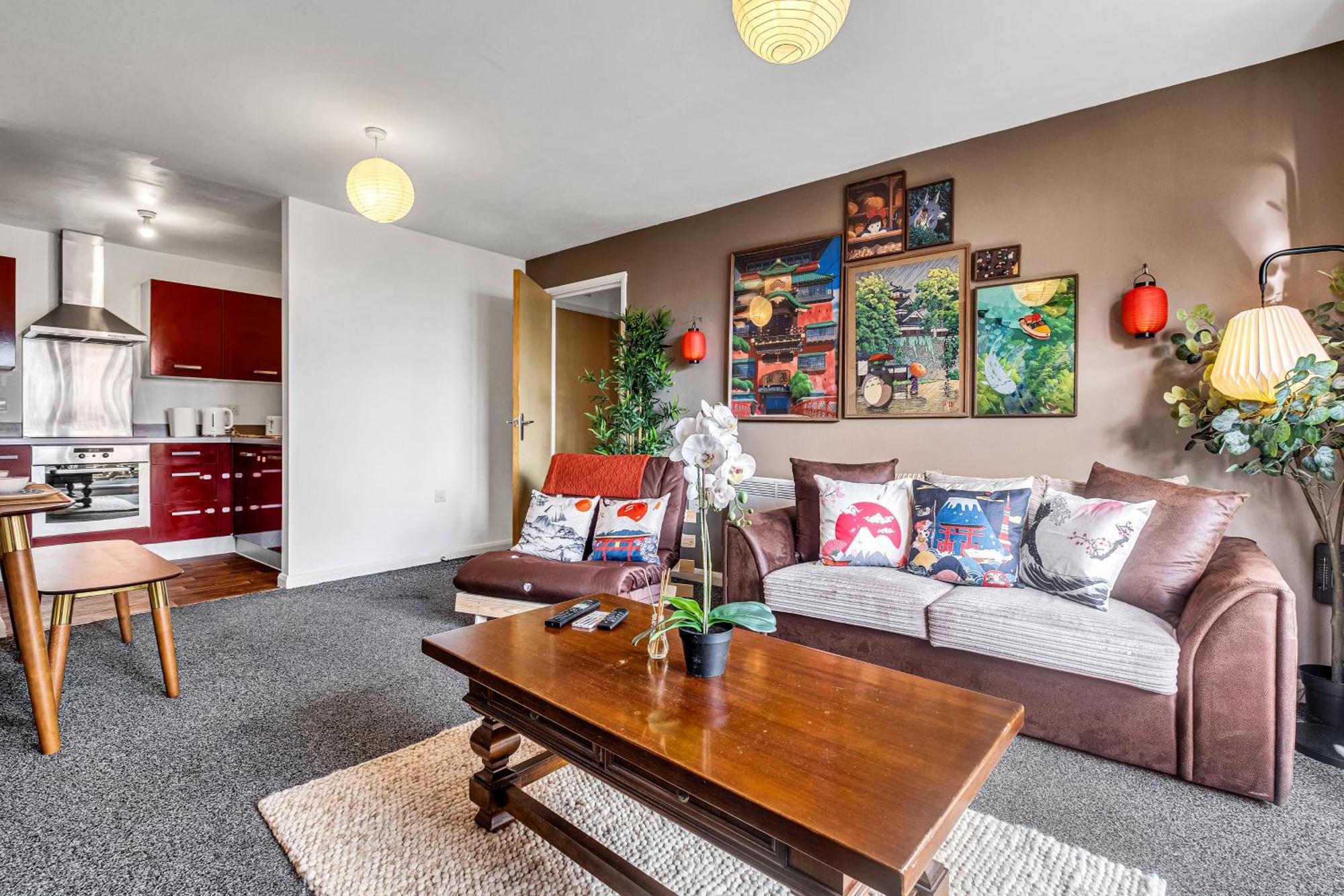 Anime Suite - Central And Free Parking With Netflix Birmingham Dış mekan fotoğraf