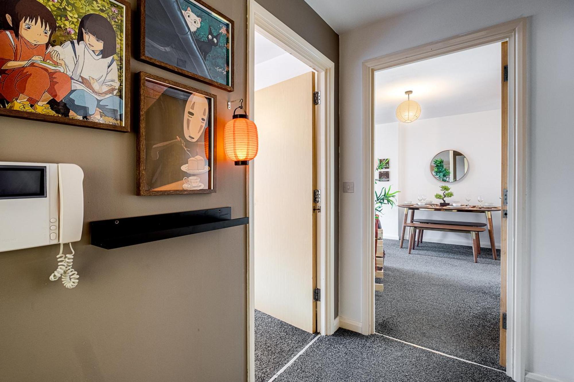 Anime Suite - Central And Free Parking With Netflix Birmingham Dış mekan fotoğraf